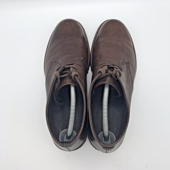 Allen Edmonds Montauk Men’s 8M Brown Leather Chukka Boot Crepe Sole Shoe Italy - Picture 6 of 11